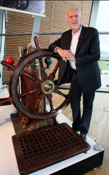 The Titanic film director, James Cameron, has pledged his support for the bid to bring the artefacts to Northern Ireland Titanic Belfast museum. Photograph: Paul Faith/PA