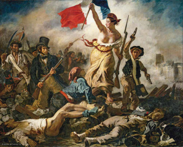 Eugène Delacroix, Le 28 Juillet: La Liberté guidant le peuple, musée du Louvre © Musée du Louvre / E. Lessing
