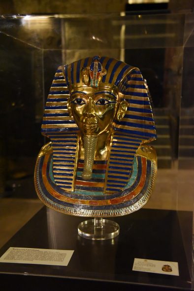 Maschera d'oro di Tutankhamon Courtesy Image Fondazione Caffeina Cultura