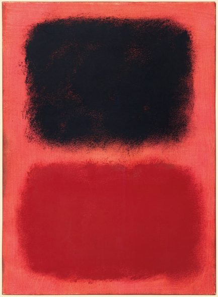 Sacred Noise Mark Rothko (1903-1970), Black and Red on Red, 1962. Oil on paper laid on canvas. 29⅝ x 21⅝ in (75.3 x 54.9 cm). Private Collection © 1998 Kate Rothko Prizel & Christopher Rothko ARS, NY and DACS, London