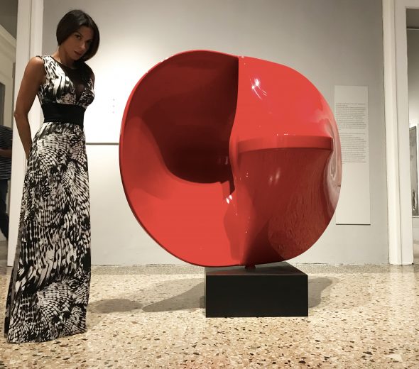 #SELFIEADARTE "fifa rossa" @AgostinoBonalumi Red, 1967-2005 @PalazzoReale #Milano @CleliaPatella