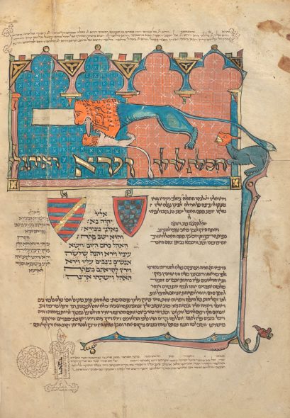 The Torah, known as the Rothschild Pentateuch © Getty Museum