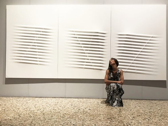 #SELFIEADARTE "tre volte grata" @AgostinoBonalumi White, 1976 @PalazzoReale #Milano @CleliaPatella