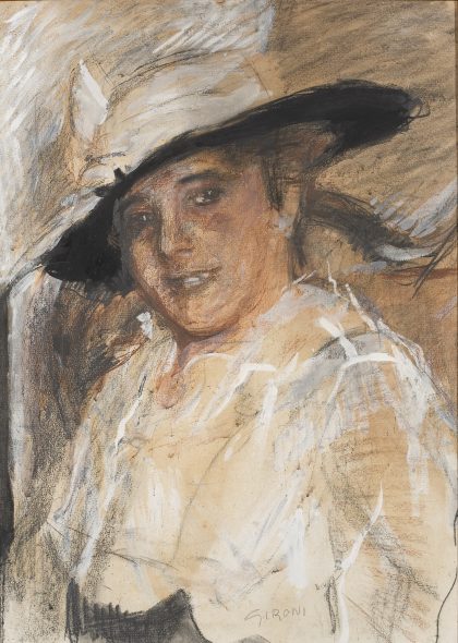 Mario Sironi Ritratto di Margherita Sarfatti, 1916-1917 Collezione privata. Deposito presso la Collezione Peggy Guggenheim, Venezia