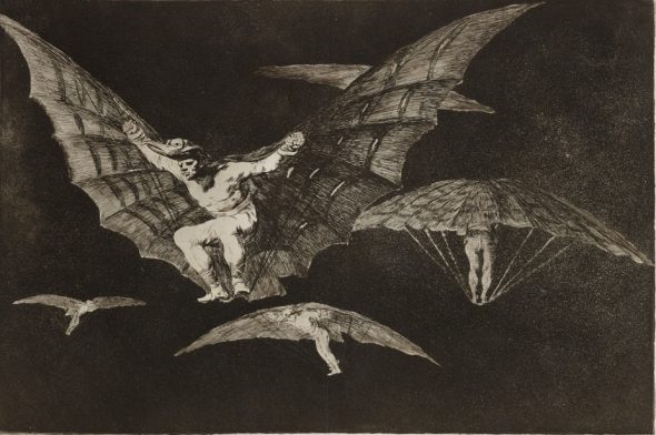 rancisco Goya Y Lucientes - Modo de volar, 1864 Manchester Art Gallery