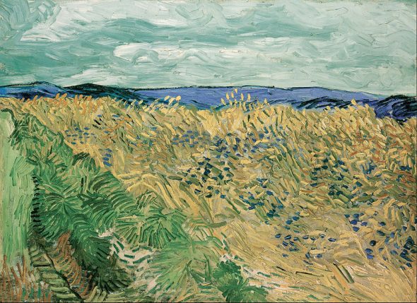 Vincent van Gogh - Campo di grano con fiordalisi, 1890 Beyeler Collection