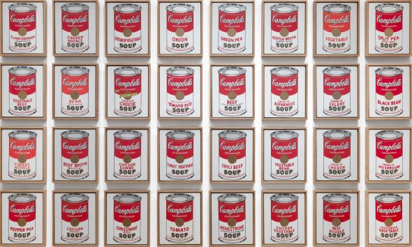 Andy Warhol Campbell's Soup Cans 1962