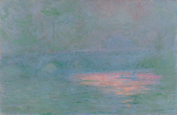 Claude Monet, Il Ponte di Waterloo (1902) Olio su tela, 65 x 100 cm Kunsthaus Zürich, Donazione Walter Haefner, 1995