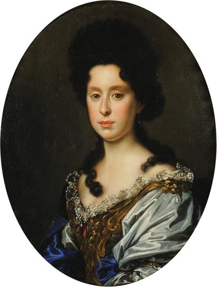 Antonio Franchi, Anna Maria Luisa de' Medici olio su tela, 1690-1691, Palazzo Pitti
