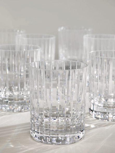 A set of seven Baccarat cut glass 'Harmonie' tumblers