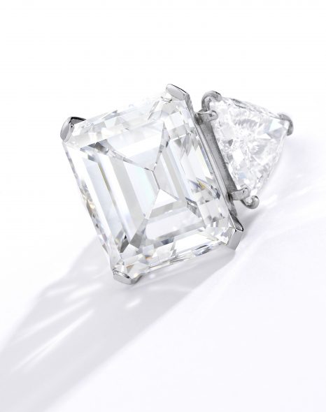 Diamond Ring, 20.60 carats, D-color, VVS1 clarity, Type IIa, Van Cleef & Arpels