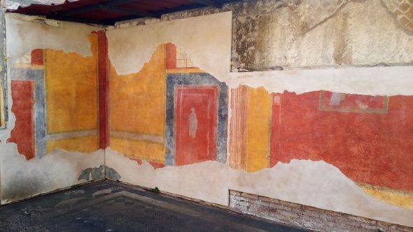affreschi al Parco di Ostia Antica