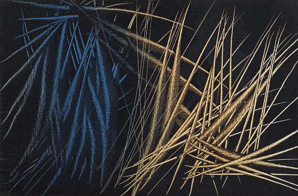 Hans Hartung (1904–1989) T 1963-R50, 1963 acrilico su tela 60 x 92 cm € 120.000 – 160.000