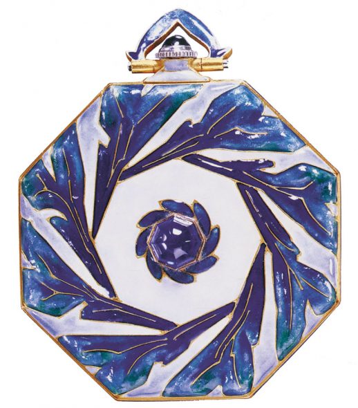  Boucheron Orologio da taschino, 1925 Oro, zaffiro, smalti New York, collezione privata