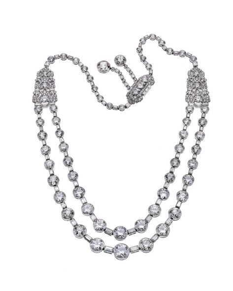  Bulgari Collana, 1930 circa Platino, diamanti Bulgari Vintage Collection    Credito fotografico: Bulgari Vintage Collection
