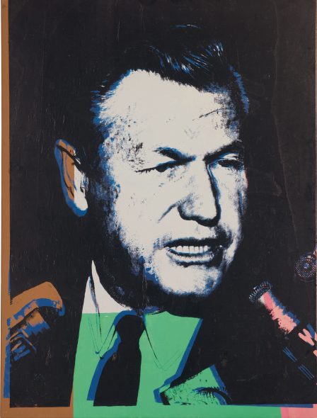 Andy Warhol, Nelson A. Rockefeller. Executed in 1967. Estimate $ 800,00/1.5 million