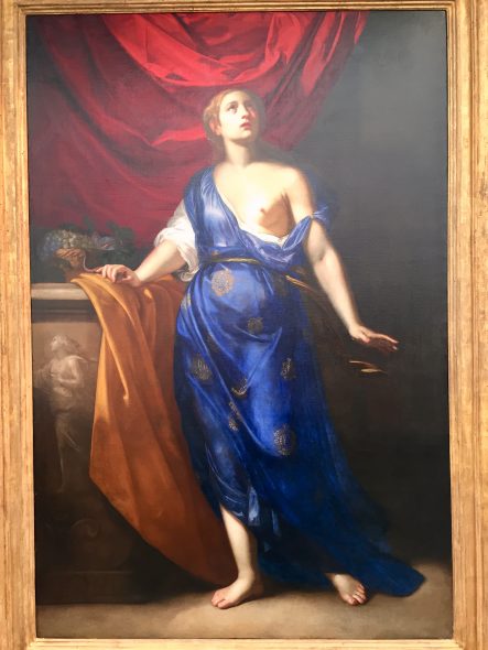 Artemisia Gentileschi, La morte di Cleopatra, 1639-1640 circa, da G.Sarti