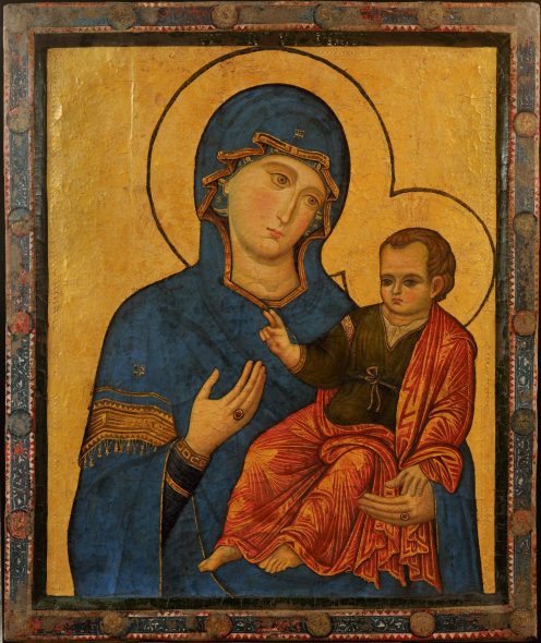 La Madonna di San Luca, attribuita a Filippo Rusuti