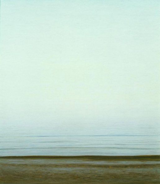 Piero Guccione, Piccola spiaggia Paesaggio, 1996-1998