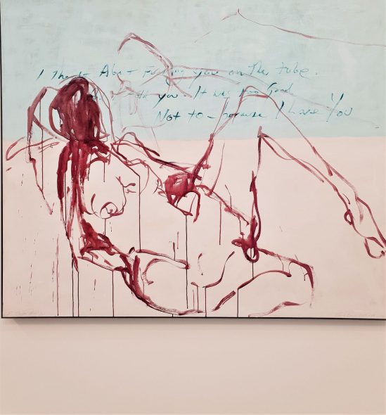  Tracey Emin, I Thought About You, 2015-8 da Xavier Hufkens