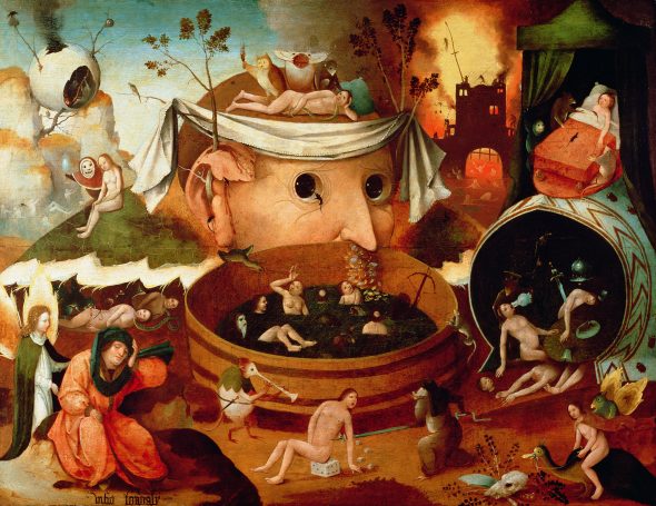 La visione di Tondalo; Bosch, Brueghel, Arcimboldo 