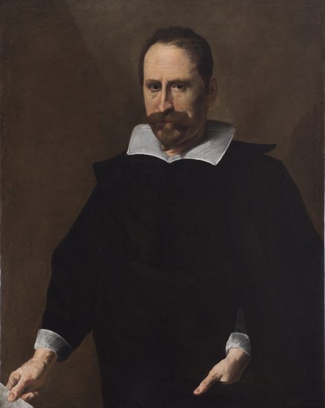  ITALIAN MASTER Circa 1620 Male portrait Oil on canvas, 95 x 74.5 cm