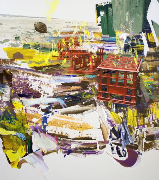  Giuseppe Gonella, Senza titolo, 2012, acrilico su tela, 200 x 180 cm