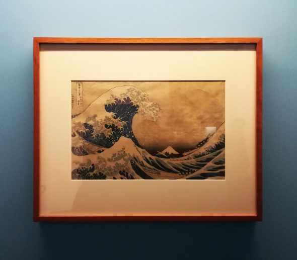 Katsushika Hokusai, la (grande) onda presso la costa di Kanagawa, 1830-31, silografia policroma, Nellie Parney Carter Collection