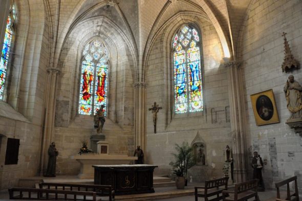 L'abside della Chiesa di Saint Florentin Courtesy Municipio di Amboise