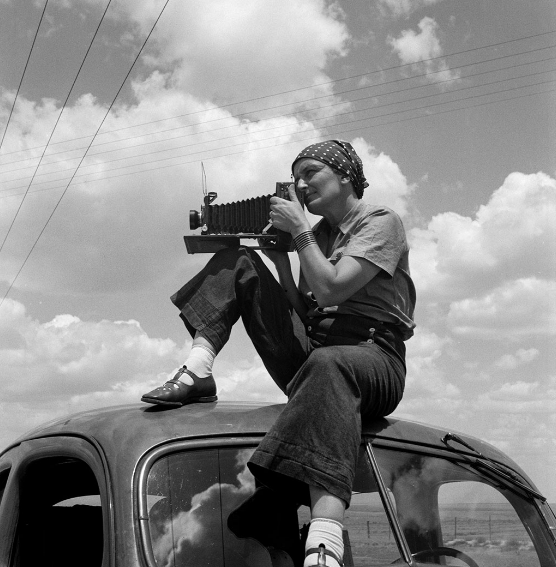 Dorothea Lange au Texas sur les Plaines Vers; Dorothea Lange 
