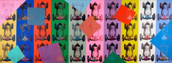 Andy Warhol - Mercedes Benz Formel Rennwagen W125, 1987 The Andy Warhol Foundation for the visual arts