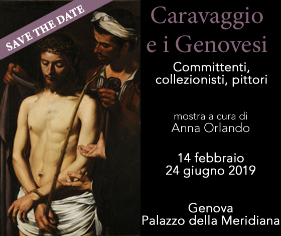 Caravaggio ei Genovesi Locandina della mostra(Nell'immagine 'Ecce Homo? di Caravaggio, 16059