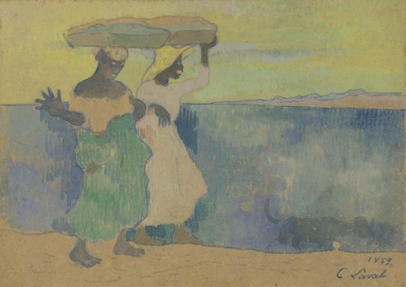 Charles Laval - Due donne che portano un cesto in Martinica, 1889 Van Gogh Museum, Amsterdam