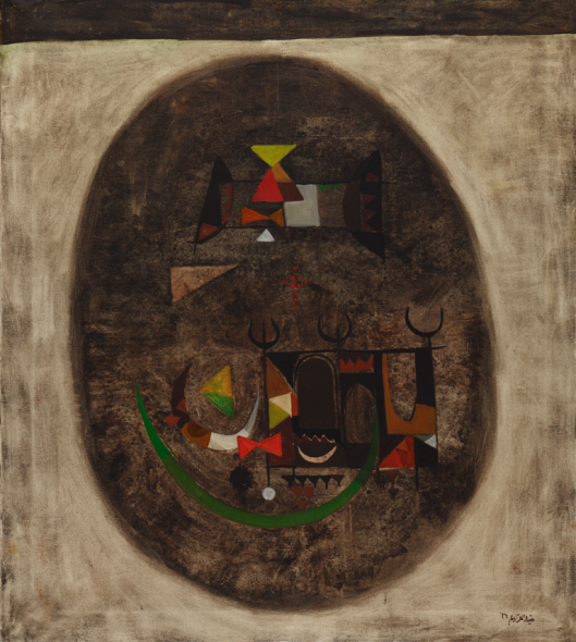 Dia Al-Azzawi - The old city, 1966 Museu Calouste Gulbenkian – Coleção Moderna Ph. Paulo Costa