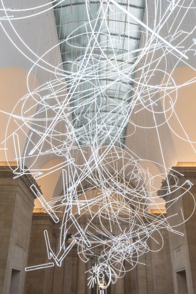 Cerith Wyn Evans, Forms in Space...by Light (in Time), 2017, Tate Britain