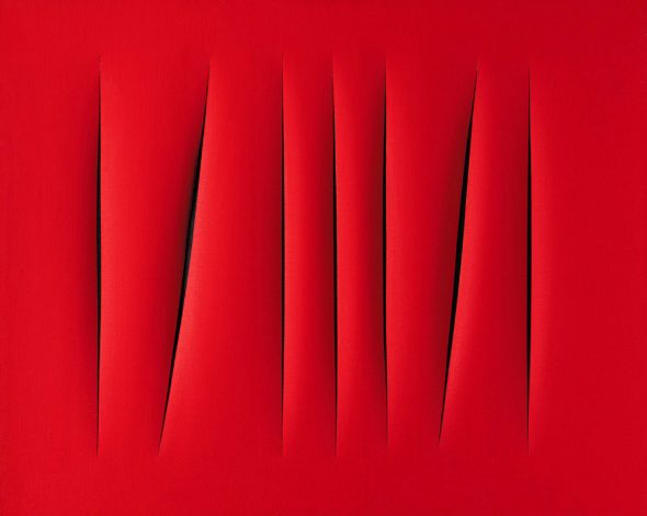 Lucio Fontana (1899-1968) Concetto Spaziale, Attese 