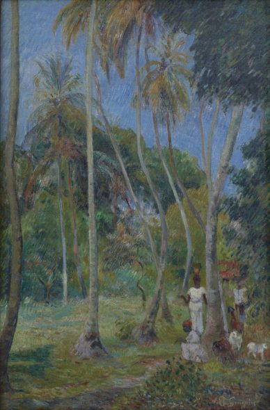 Paul Gauguin - Sentiero fra le palme, 1887 Collezione privata