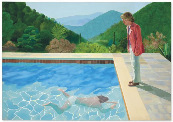 LOT 9 C David Hockney (b. 1937) Portrait of an Artist (Pool with Two Figures) acrylic on canvas 84 x 120 in. (213.5 x 305 cm.) ESTIMATE Estimate on request PRICE REALIZED USD 90,312,500 CHRISTIE'S, NY , 15 novembre 2018