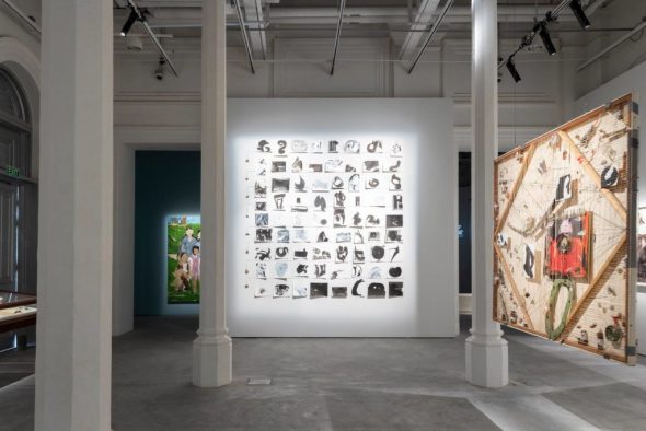 Lucy Liu’s Seventy Two in “Unhomed Belongings,” installation view. Courtesy of the artist.