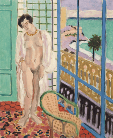 Henri Matisse (1869-1954), Nu à la fenêtre, 1929. Oil on canvas. 25¾ x 21½ in (65.3 x 54.5 cm). Estimate: $7,000,000-10,000,000. Offered in the Impressionist and Modern Art Evening Sale on 13 May at Christie’s in New York