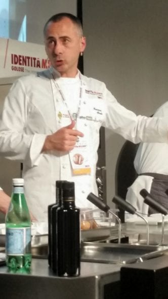 lo chef Francesco Apreda