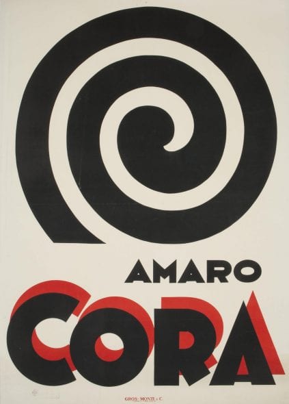 Nicola Diulgheroff, 1930, Amaro Cora, € 3.200