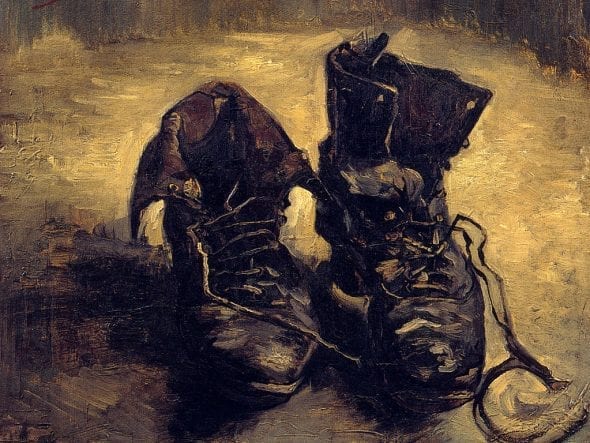 Vincent Van Gogh, Scarpe