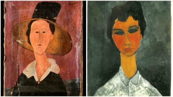 Donna col capello e Hannelore, i due Modigliani sequestrati come falsi