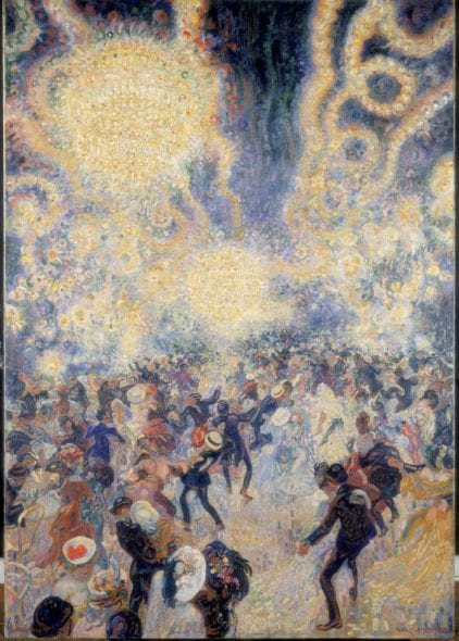 Jan Sluijters Bal Tabarin 1906-1907 co-Pictoright Amsterdam 2018. Collection Stedelijk Museum Amsterdam