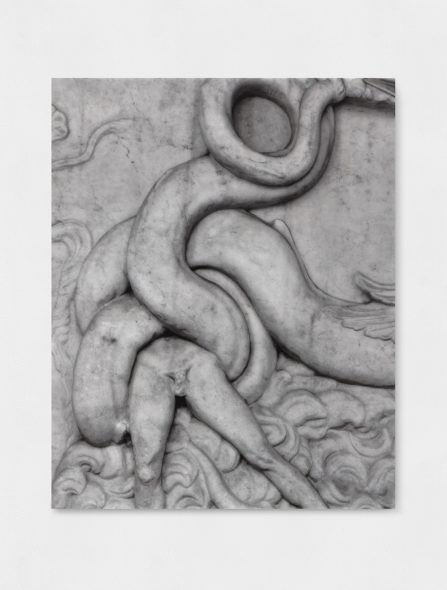 Untitled (9070), 2018 100 x 80 x 4 cm Fotografia stampata su marmo Su concessione del Ministero per i Beni e le Attività Culturali - Museo Archeologico Nazionale di Napoli