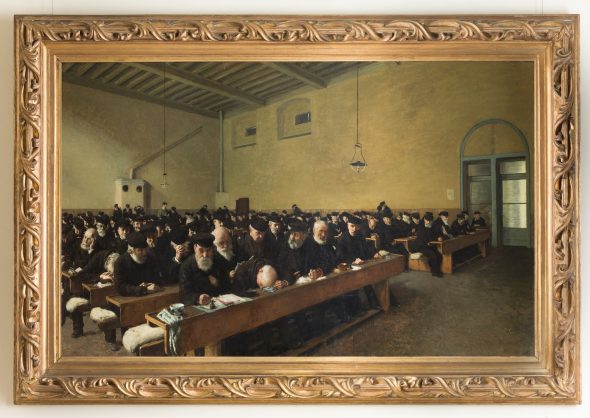 Angelo Morbelli, Giorni...ultimi, 1882-1883, Olio su tela, Milano, GAM Milano_ph. Umberto Armiraglio