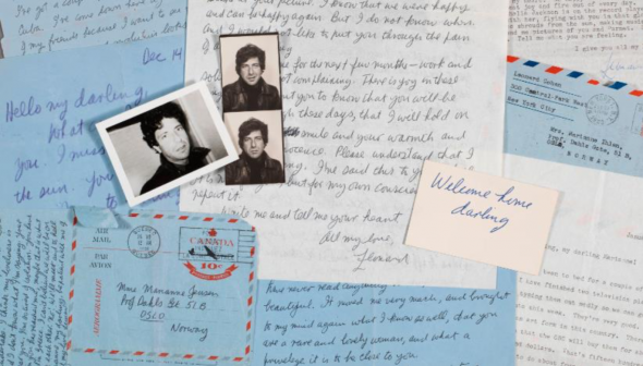Write Me and Tell Me Your Heart: Leonard Cohen’s Love Letters to Marianne. Christie's New York