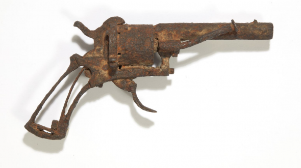 La pistola con cui si sarebbe suicidato Vincent Van Gogh
