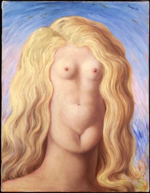 René Magritte Lo stupro, 1945